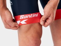 Santini Short Santini Trek-Segafredo Team Träger M Dark Bl